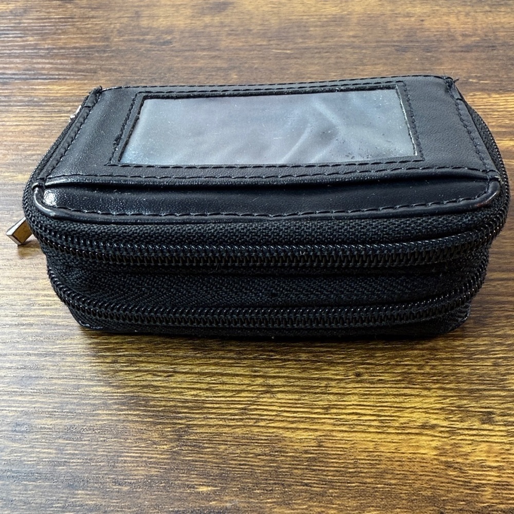 Black Wallet & Accessory Pouch - Picture 6 of 9